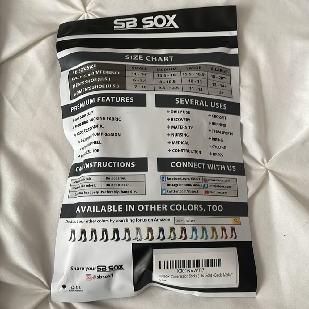 NWT compression socks - Picture 3 of 3